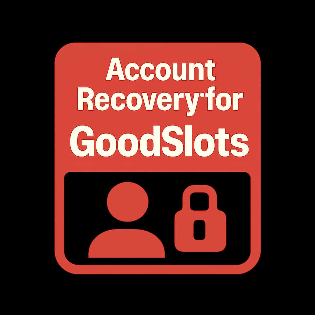 Icon depicting assistance for account recovery in GoodSlots.