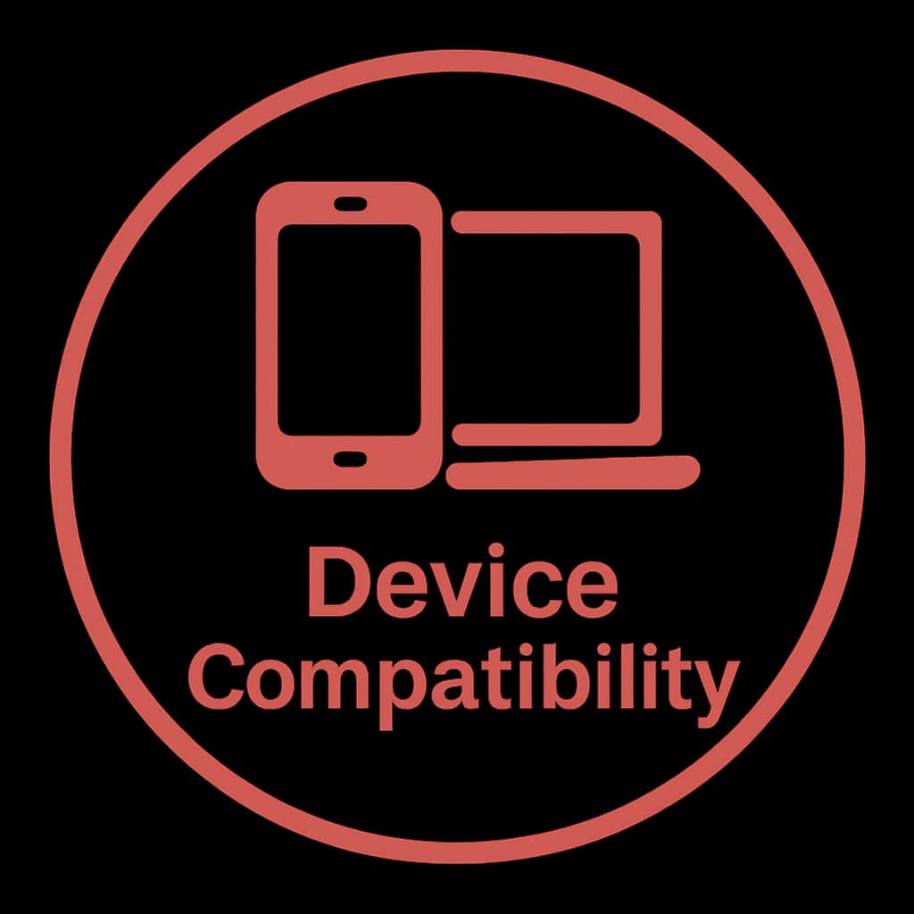 Icon representing GoodSlots Device Compatibility.