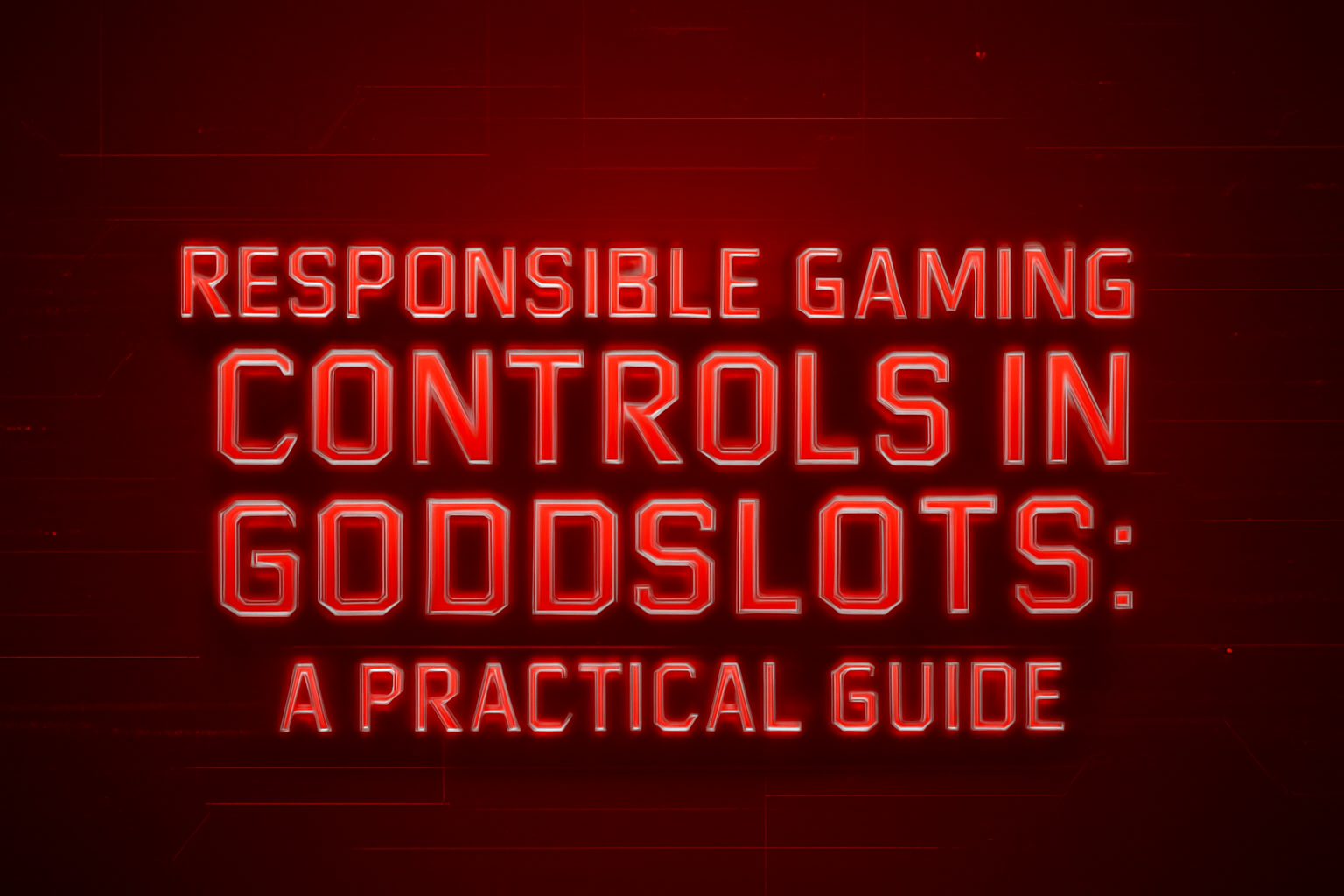 Informational scene about GoodSlots security with the text GoodSlots displayed.