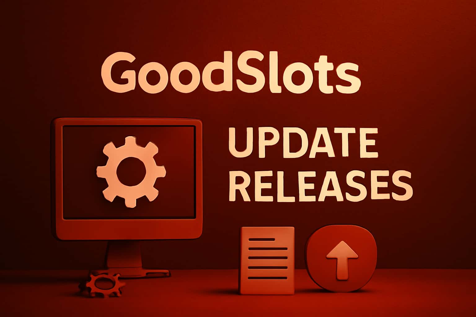 An informative depiction of GoodSlots update releases showcasing technological advancements.