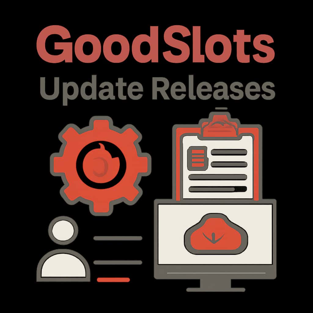 A diagram explaining the key features of GoodSlots update releases.