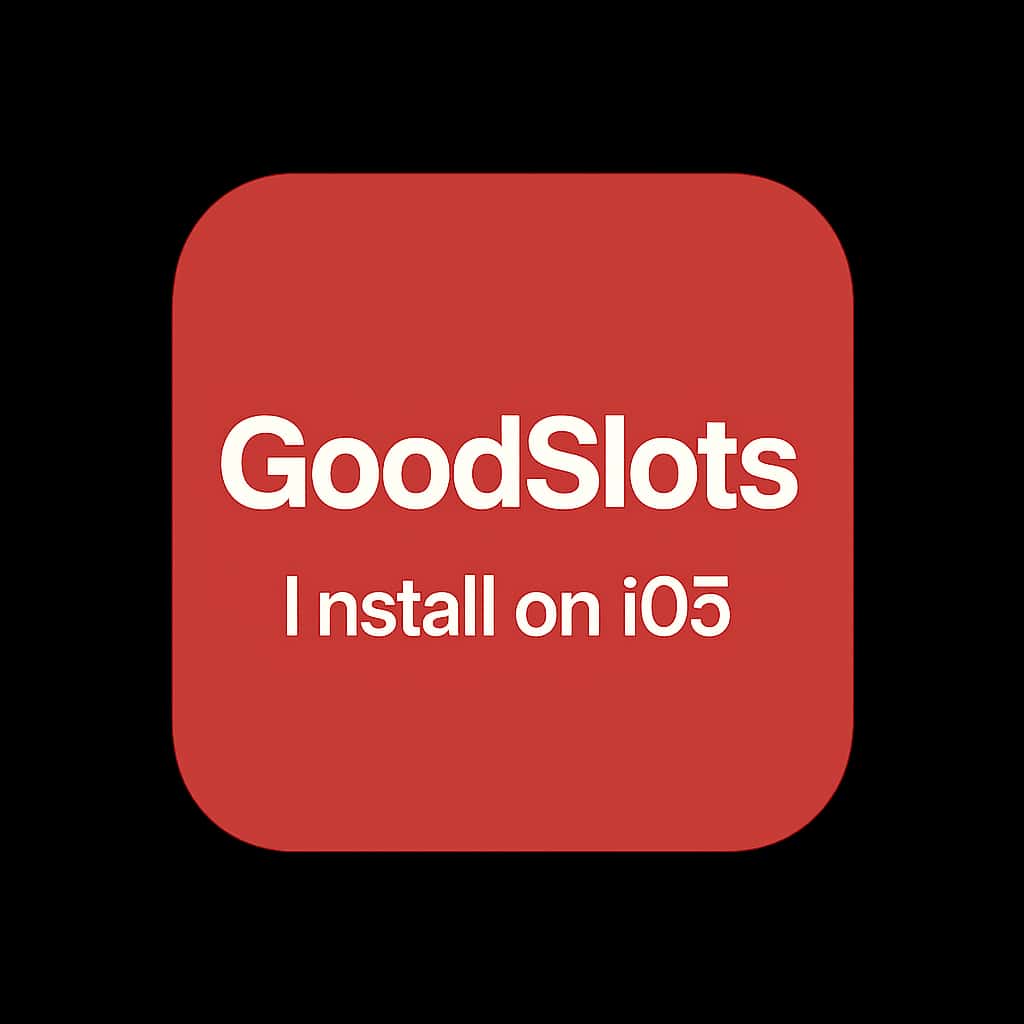 Icon representing the installation guide for GoodSlots on iOS.