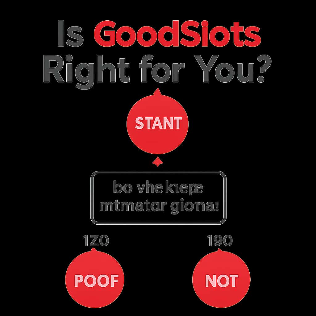 Diagram illustrating key aspects of GoodSlots.