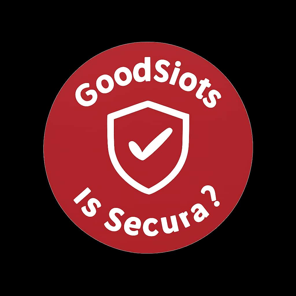 Minimal badge representing GoodSlots security guidance.